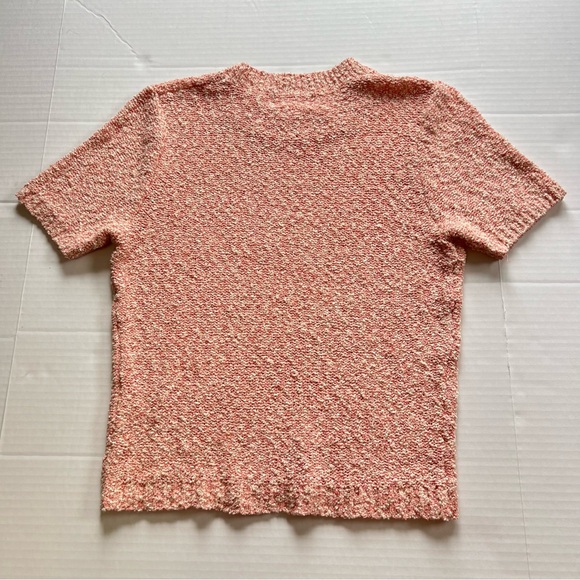 Holly & White By Lindex Pink Knit Short Sleeve Sweater Jumper Size Small - Picture 4 of 10